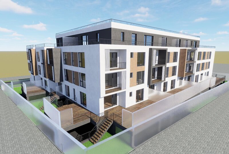 Titan, Auchan, Pallady gars dec. 37mp, centrala, incalzire pardoseala